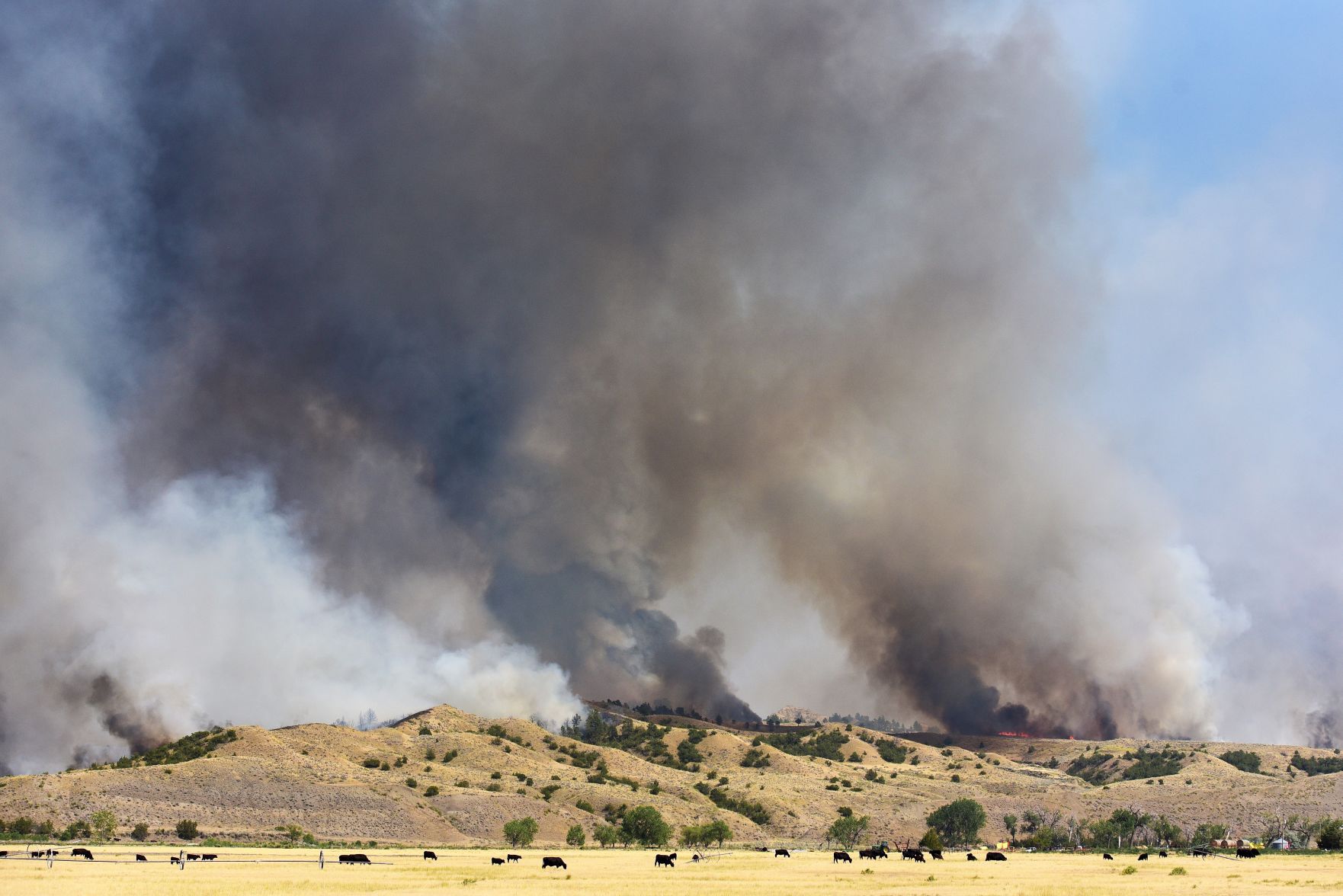 Lodgepole Complex fire
